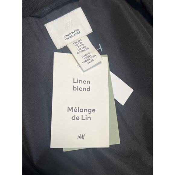 H&M Linen-Blend Blazer XXL - Picture 5 of 5